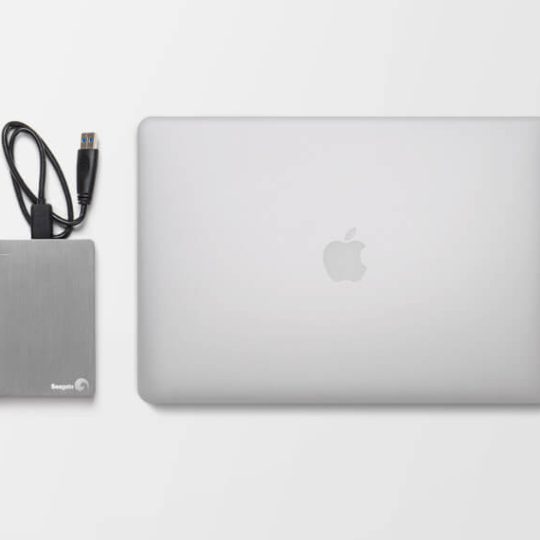 Closed Macbook Print