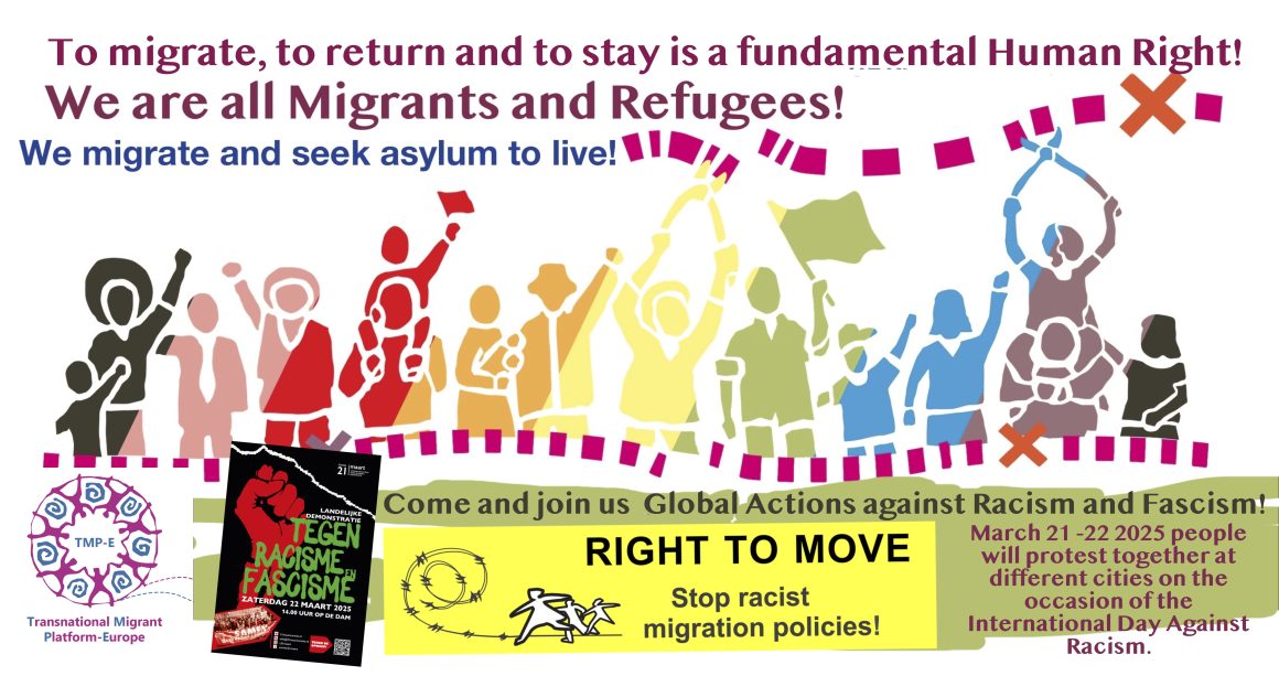 The world is mobilizing against racism, fascism, and the violent exclusion woven into migration and border regimes The world is mobilizing against racism, fascism, and the violent exclusion woven into migration and border regimes